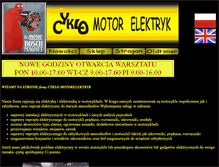 Tablet Screenshot of cyklo-motorelektryk.pl